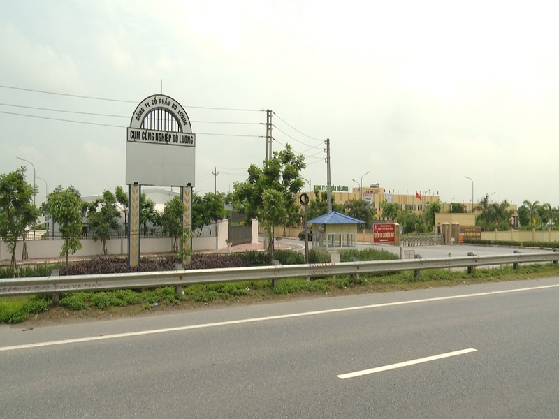 Cụm công nghiệp Đô Lương -p/niềm tự hào của huyện Đông Hưng