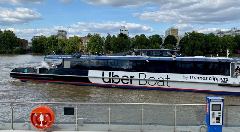 Uber Boat - Dịch vụ đặt thuyền trên sông Thames ở London