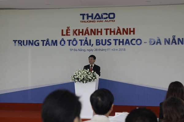 Ông Trần Bá Dương, Chủ tịch Thaco cho biết việc thành lập trung tâm là để đảm bảo duy trì vị trí hàng đầu trong bối cảnh hội nhập khu vực, đền đáp sự tin dùng và phục vụ khách hàng tốt hơn nữa, trong lĩnh vực phân phối bán xe lẻ xe tải, xe bus Thaco.