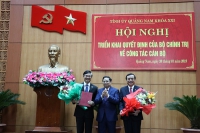Bộ Chính trị chuẩn y Bí thư Tỉnh ủy Quảng Nam