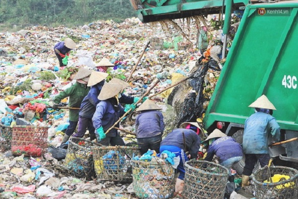 Bãi rác Khánh Sơn hiện đang quá tải