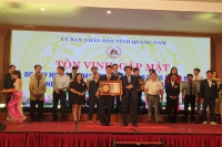 Doanh nhân Quảng Nam tài trợ 32 tỷ đồng tại lễ vinh danh Doanh nghiệp