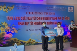 5.400 suất quà đến với người nghèo Đà Nẵng, Quảng Ngãi