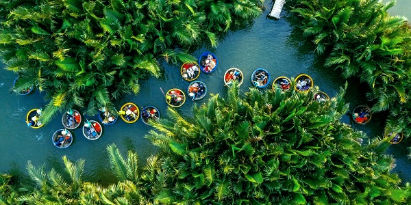 Rừng Dừa Bảy Mẫu cùng là nơi được đông đảo du khách yêu thích (Nguồn: Sưu tầm)