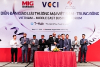Hơn 150 doanh nghiệp tham gia Diễn đàn Giao lưu thương mại Việt Nam-Trung Đông
