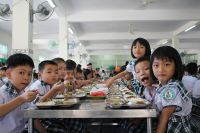 Bình Thuận chuẩn hóa thực đơn bán trú tiểu học