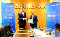 JP Morgan Bank trao giải thưởng thanh toán quốc tế thanh toán quốc tế xuất sắc cho Eximbank