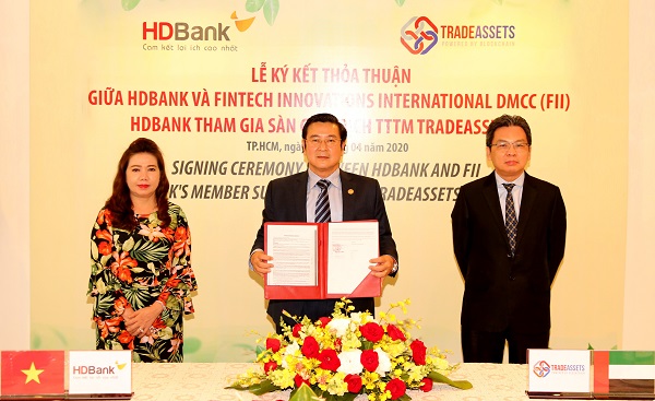 HDBank là Ngân hàng Việt Nam đầu tiên tham gia Sàn Giao dịch Tài trợ Thương mại TradeAssets