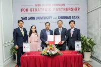 Ngân hàng Shinhan hợp tác chiến lược cùng Đại học Văn Lang