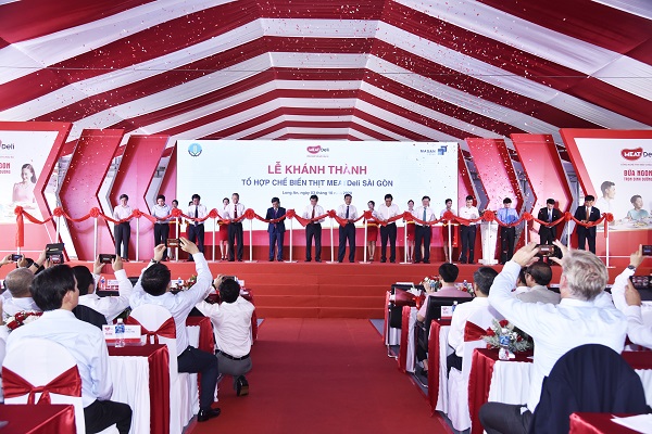 Lễ khánh thành Tổ hợp nhà máy Masan MEATDeli Sài Gòn với tổng vốn 1.800 tỷ đồng tại KCN Đức Hòa, tỉnh Long An