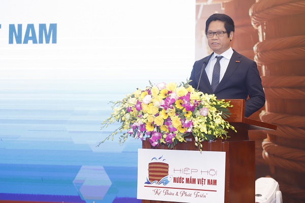 TS. Vũ Tiến Lộc, Chủ tịch Phòng Thương mại và Công nghiệp Việt Nam phát biểu tại Đại hội