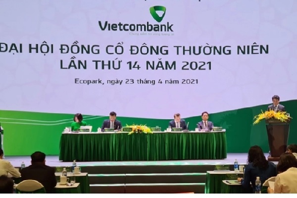 ĐHĐCĐ 2021 Vietcombank được cổ đông mong đợi với kế hoạch chia cổ tức tiền mặt dự kiến 8%
