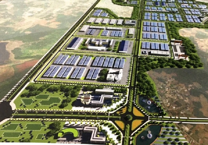 Phối cảnh dự án KCN Gilimex Quảng Ngãi do CTCP Khu công nghiệp Gilimex đề xuất đầu tư. (Ảnh: quangngai.gov.vn).