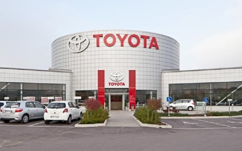 Một nhà máy sản xuất của hãng xe Toyota