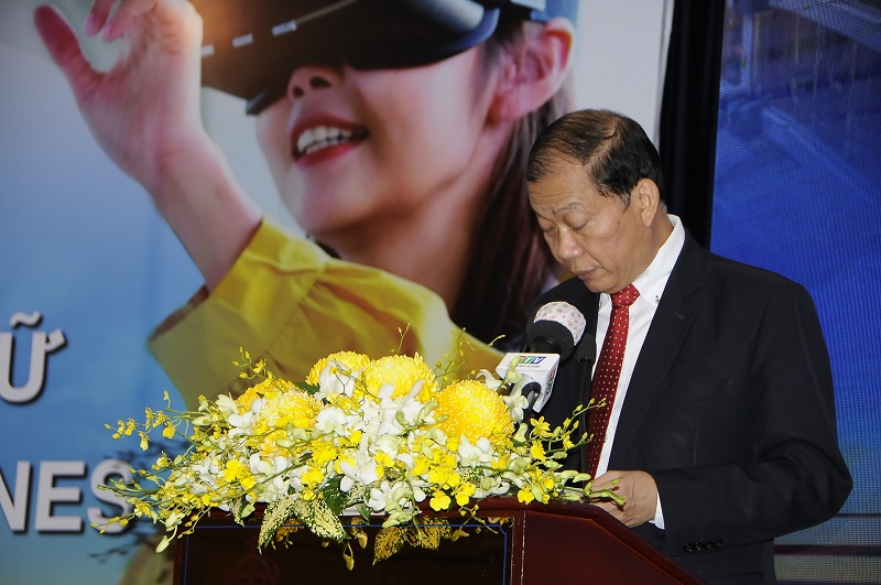 Ông Hoàng Quang Phòng – Phó Chủ tịch Liên đoàn Thương mại và Công nghiệp Việt Nam (VCCI) phát biểu tại Diễn đàn - Ảnh: Đình Đại.
