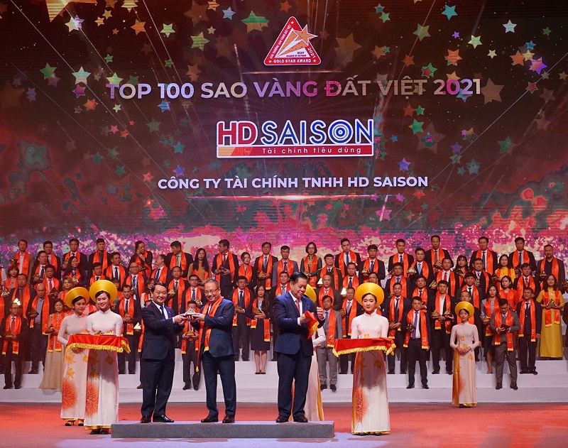 HD SAISON được vinh danh giải thưởng Sao Vàng Đất Việt 2021