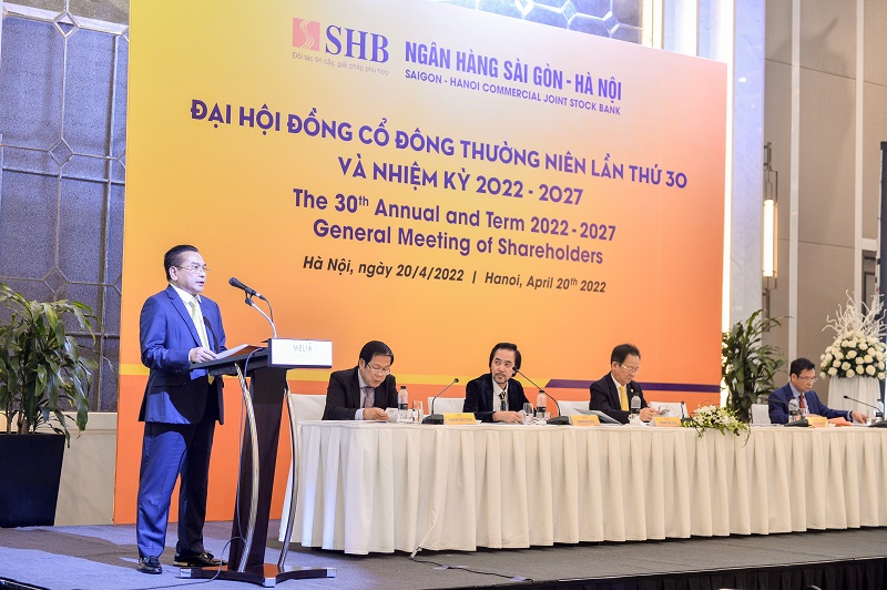 SHB đặt nhiều mục tiêu lớn và đã được ĐHĐCĐ 2022 thông qua 