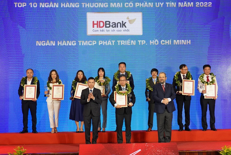 Top ngân hàng TMCP Việt Nam uy tín năm 2022 gọi tên HDBank