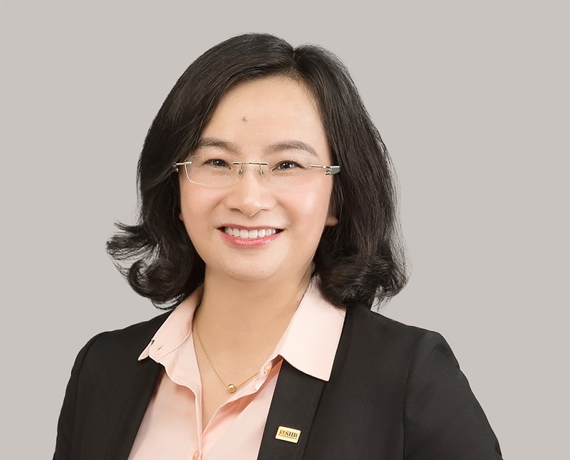Bà Ngô Thu Hà, Tổng Giám đốc Ngân hàng TMCP Sài Gòn - Hà Nội. (Ảnh: SHB)
