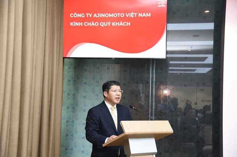 Ông Tsutomu Nara – Tổng Giám đốc Công ty Ajinomoto Việt Nam.