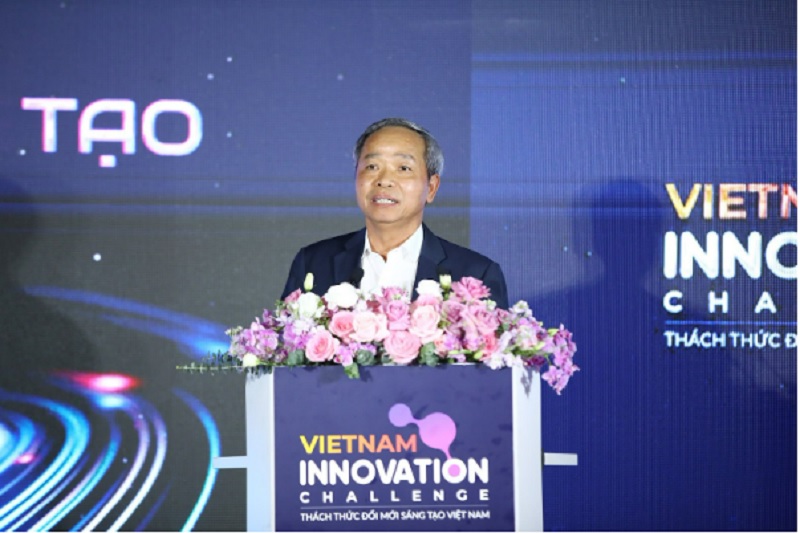 Ông Nguyễn Trung Chính, Chủ tịch Tập đoàn Công nghệ CMC phát biểu tại chương trình