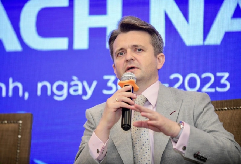 Ông Marcin Figlus - giám đốc khối quản trị rủi ro Công ty tài chính TNHH Ngân hàng Việt Nam Thịnh Vượng SMBC