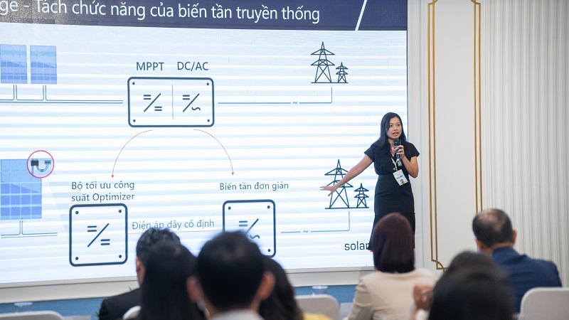 Bà Lê Kim Phượng, Giám đốc Marketing Khu vực Đông Nam Á – SolarEdge tại Việt Nam