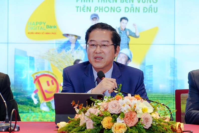 Ông Phạm Quốc Thanh - Tổng Giám đốc HDBank chia sẻ tại Hội nghị