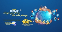Eximbank triển khai ưu đãi chuyển tiền lớn nhất cho khách hàng cá nhân