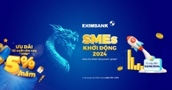 Eximbank tung chương trình cho vay ưu đãi “SMEs – Khởi động 2024”