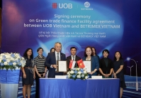 Tín dụng xanh UOB Việt Nam về với doanh nghiệp, nông dân xứ dừa