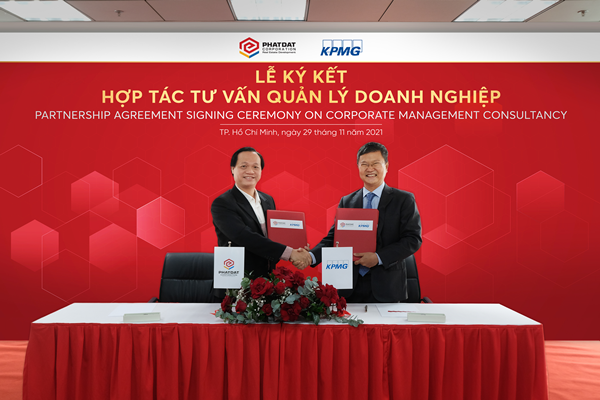 Công ty Cổ phần phát triển Bất động sản Phát Đạt và KPMG Việt Nam ký kết thành công trong hợp tác tư vấn quản lý doanh nghiệp