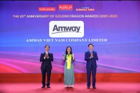 Amway Việt Nam được vinh danh 10 năm liên tục kinh doanh thành công tại Việt Nam