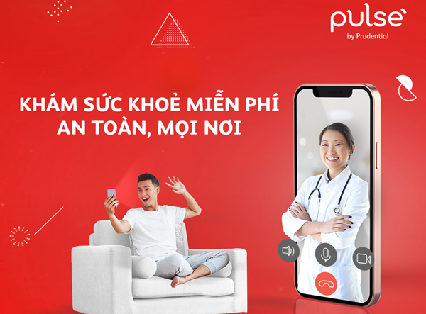 Người dùng có thể gọi tư vấn sức khỏe miễn phí trên ứng dụng Pulse by Prudential