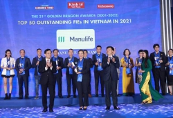 Manulife Việt Nam vinh danh Giải thưởng Rồng Vàng