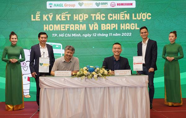 Bapi Hagl và Homefarmđã chính thức ký kết hợp tác chiến lược 