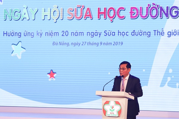 Ông Trần Quang Trung, Chủ tịch Hiệp hội Sữa Việt Nam cho biết gần đây nhiều tỉnh thành đã thực hiện chương trình sữa học đường và đạt kết quả rất tốt, nhận được sự hưởng ứng của cộng động và chương trình đang được nhân rộng tại các địa phương khác trong thời gian tới.