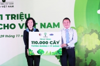 Qũy 1 triệu cây xanh trồng cây tại Di tích cách mạng Núi Bà - Bình Định