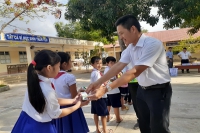 Trẻ em tỉnh Trà Vinh chính thức được thụ hưởng Chương trình “Sữa học đường”
