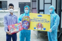 Vinamilk & Quỹ sữa “Vươn Cao Việt Nam” kịp thời đến với trẻ em Điện Biên đang cách ly vì dịch bệnh