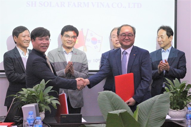 Công ty TNHH SH Solar Farm Vina và Công ty CP Sonadezi Châu Đức chính thức ký kết hợp đồng thuê đất tại KCN Đô thị và Sân Golf Châu Đức.