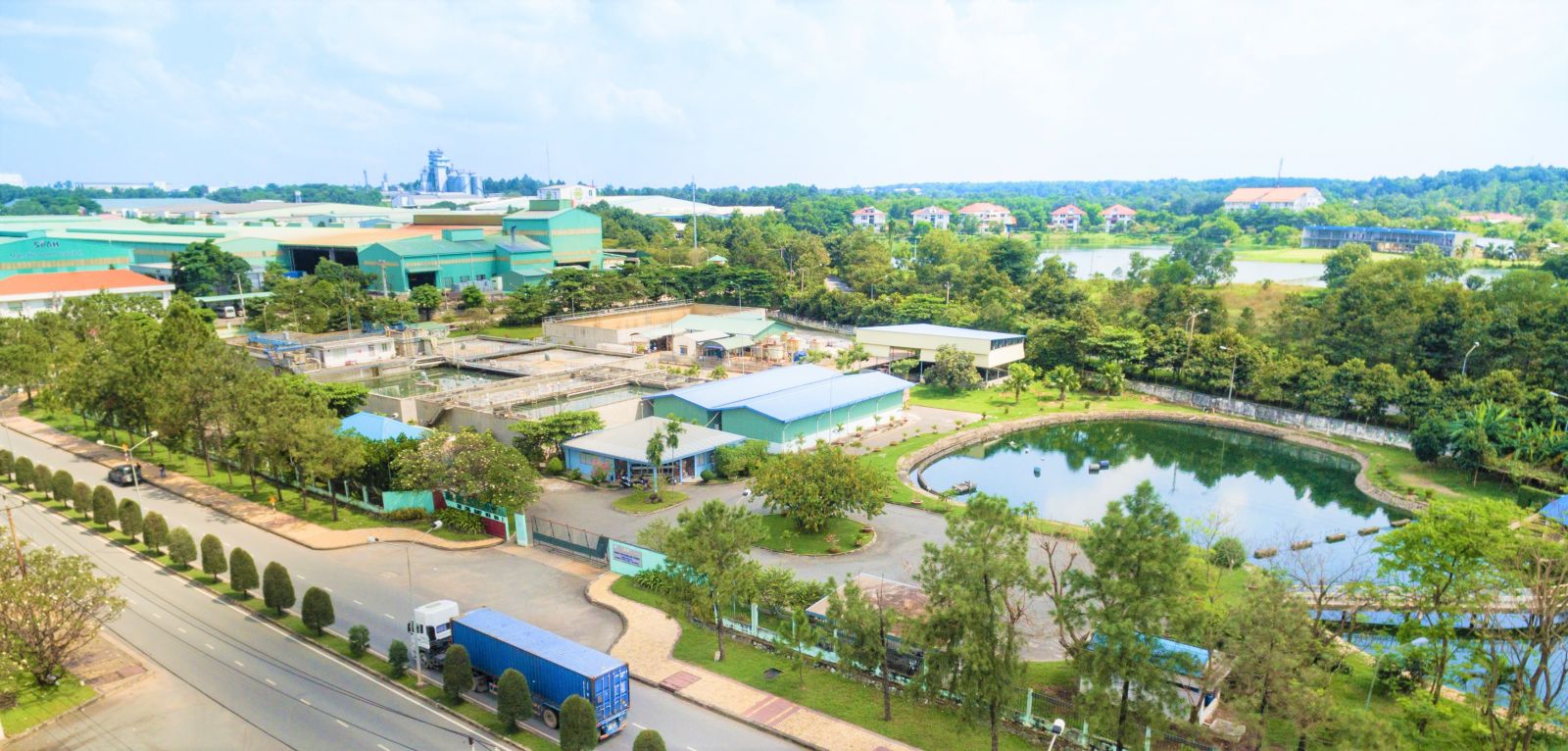 Nhà máy xử lý nước thải tập trung của KCN Biên Hòa 2