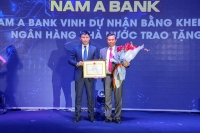 Nam A Bank nhận Bằng khen của Thống đốc Ngân hàng Nhà nước  Việt Nam