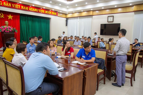 Tổng công ty Tân Cảng Sài Gòn phối hợp cùng Học viện Doanh nhân (MVV) tiến hành chương trình đào tạo 
