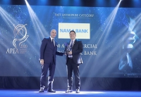 Nam A Bank nhận Giải thưởng Doanh nghiệp xuất sắc châu Á