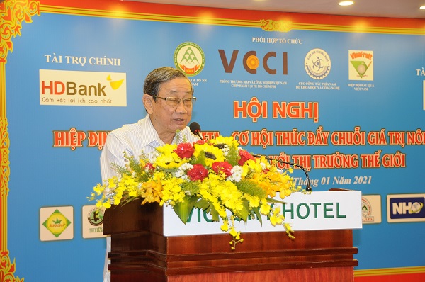 Ông Lê Duy Minh - Chủ tịch Hiệp hội Trang trại và Doanh nghiệp nông nghiệp Việt Nam.