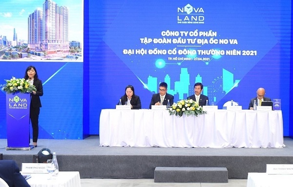 Đại hội đồng Cổ đông thường niên năm 2021 của Công ty CP Tập đoàn Đầu tư Địa ốc Nova.