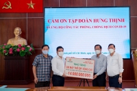 Tập đoàn Hưng Thịnh đồng hành cùng TP.HCM phòng, chống dịch COVID-19