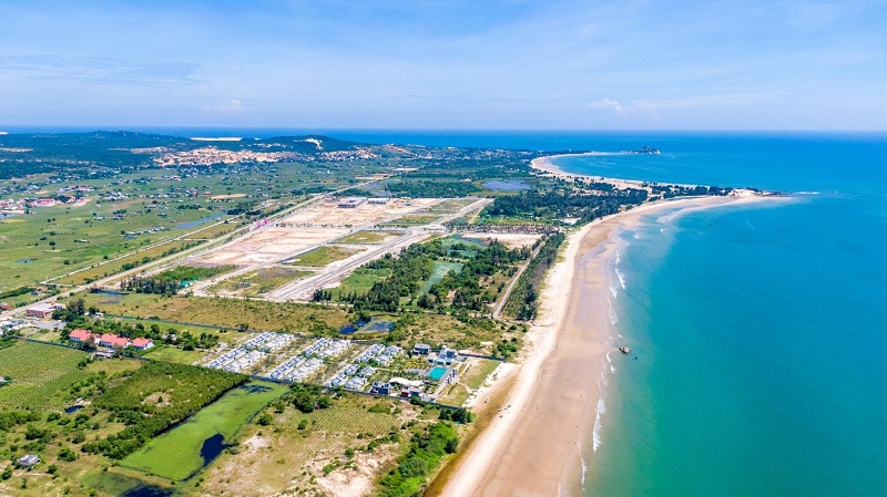 BĐS dọc cung đường biển Kê Gà giàu tiềm năng gia tăng giá trị.