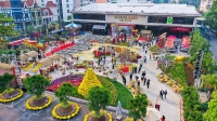 Novaland khai mạc Hội Hoa Xuân Tết 2022 với chủ đề “Gói tinh hoa - Trao may mắn”